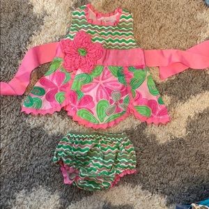 12-18M Mud Pie matching set